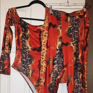 Two piece legging set